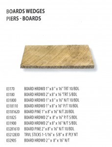 03170 03180 031800 0318110 03181620 031825 031900 03281610 03212830 032905 boards wedges piers- boards