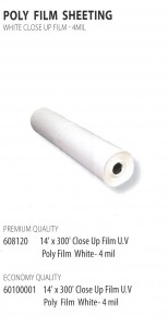 608120 60100001 POLY FILM SHEETING