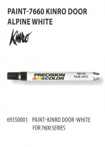 69350001 PAINT 7660 KINRO DOOR ALPINE WHITE